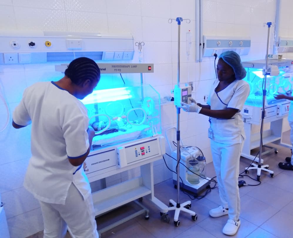 Hospital services background